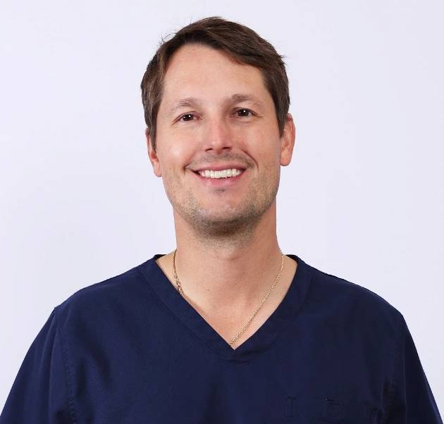 Dr David Lawrence smiling portrait image  at Oklahoma Implant and Sedation Dentistry in Oklahoma City