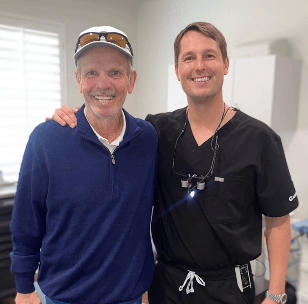 3d Illustration of full mouth dental implants treatment at Warwick Dental